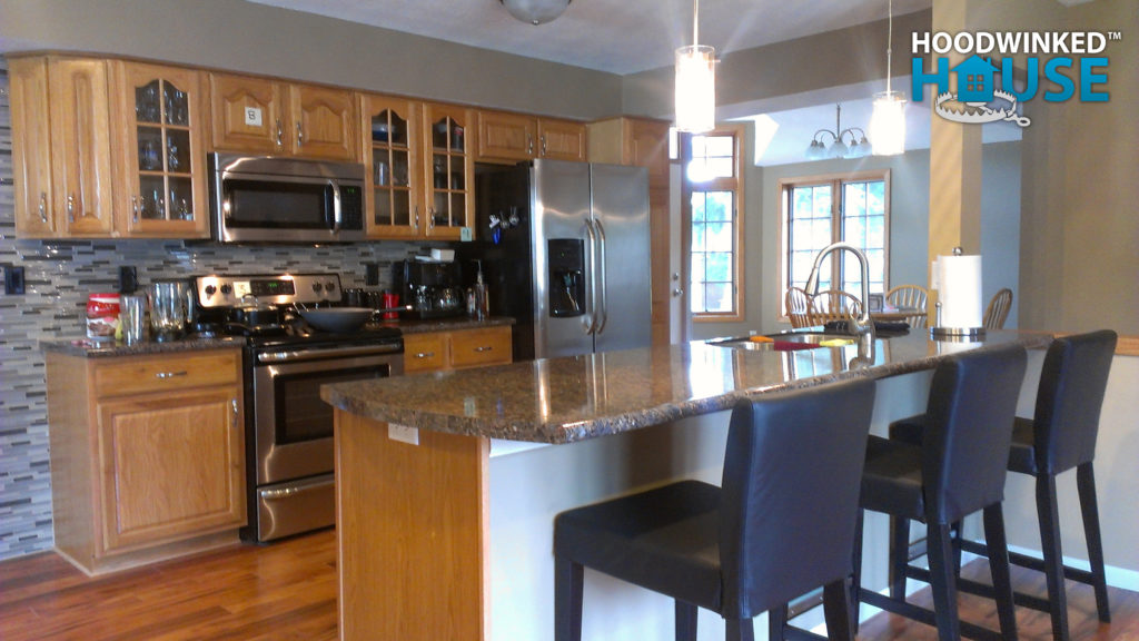 Remodeled kitchen